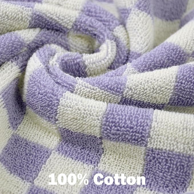 Jacquotha Wash Cloths Checkered 4 Pack - Image 5