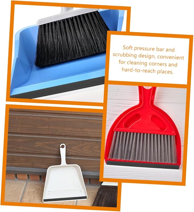Angoily Dustpan Replacement Edge Strip 2-Pack Soft Rubber Lip Protector - Image 3