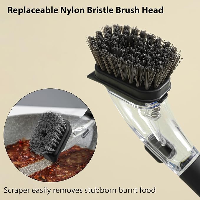 Soap Dispensing Dish Brush - Image 4