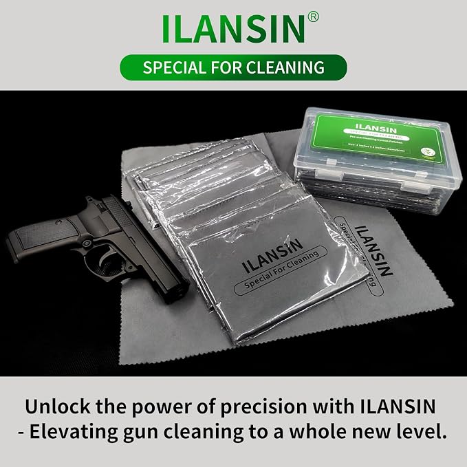 10/6Pack Technology Microfiber Black/Gray Gun Cleaning Cloth-Large Size-Lint - Image 5