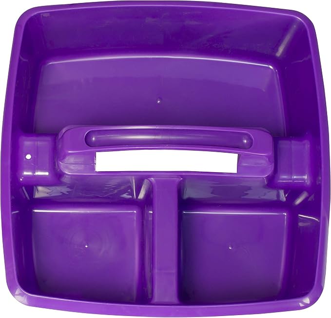 Storex 3-Compartment Small Craft Caddy – Multipurpose Classroom Organizer - Image 6