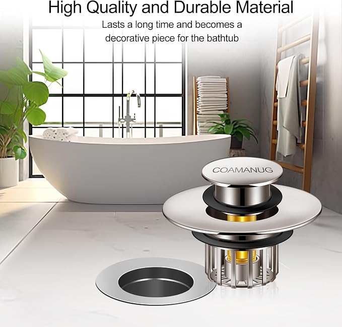 Bathtub Stopper | Pop-up Tub Stopper - Image 6