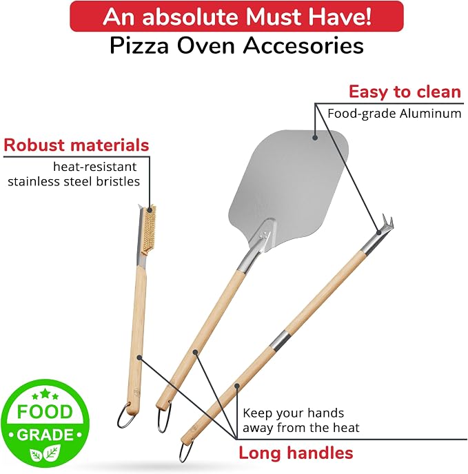 Pizza Oven Accessories Set - Image 2