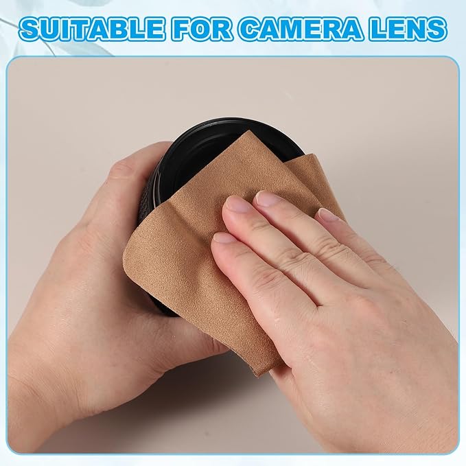 PATIKIL Glasses Cleaning Cloth 7.9" x 7.9" - Image 6