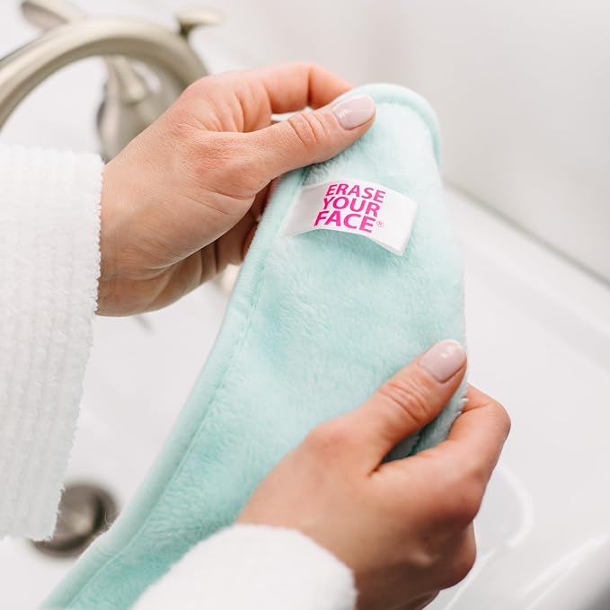 ERASE YOUR FACE Reusable Makeup Remover Cloths - Image 5