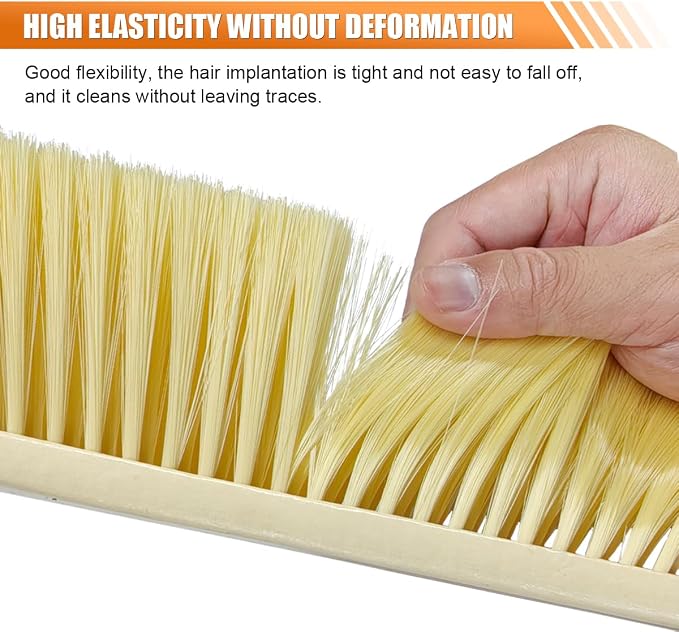 Wooden Auto Interior Dust Brush, Long Handle Car Detailing Brush, Air Vent - Image 4