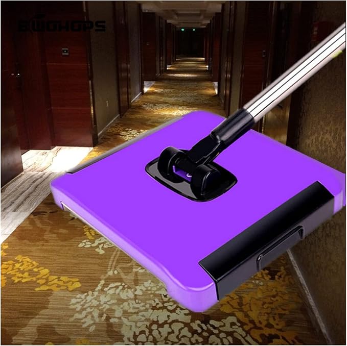 Household Hand Push Carpet Sweeping Hair Lint Sweepers Brush Magic Broom - Image 2