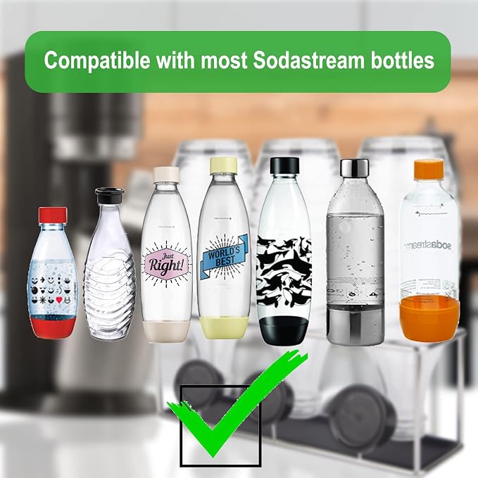 Bottle Drying Rack for SodaStream Slim Bottles & Glass Carafes - Image 2