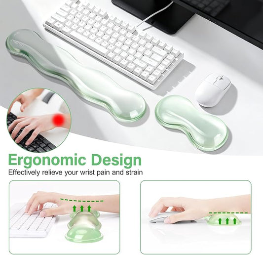 MOSISO Gel Keyboard Wrist Rest&Wrist Support - Image 2