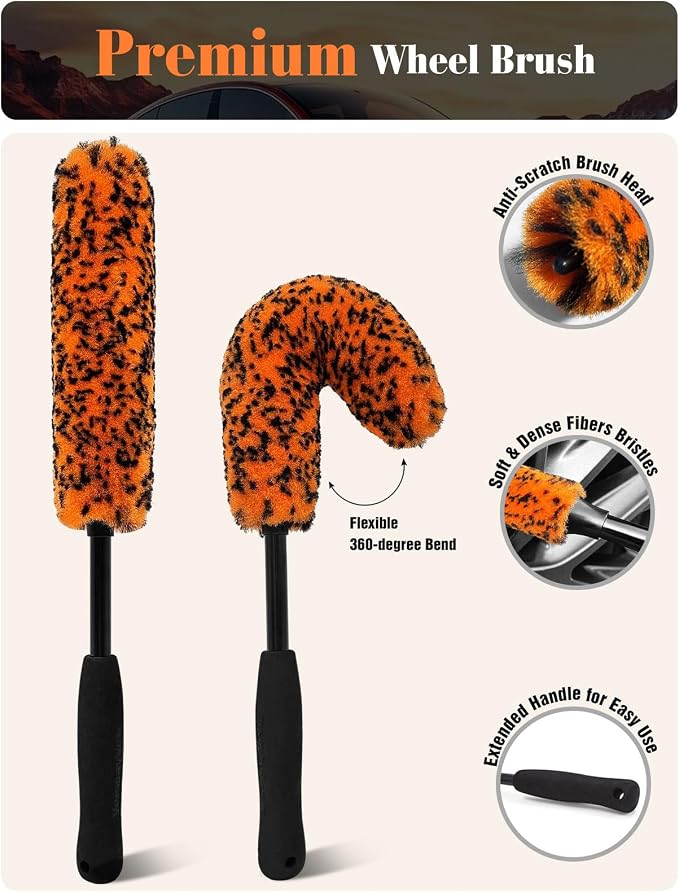 YeewayVeh 7PCS Motorcycle Cleaning Kit - Image 5