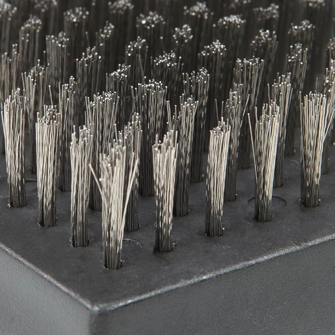 BBQ-AID 2-Pack Wire Grill Brush Replacement Heads, Grill Cleaning Bristle Brush - Image 3