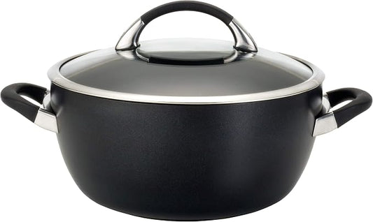 Circulon Symmetry Hard-Anodized Nonstick Induction Casserole Pan by Circulon