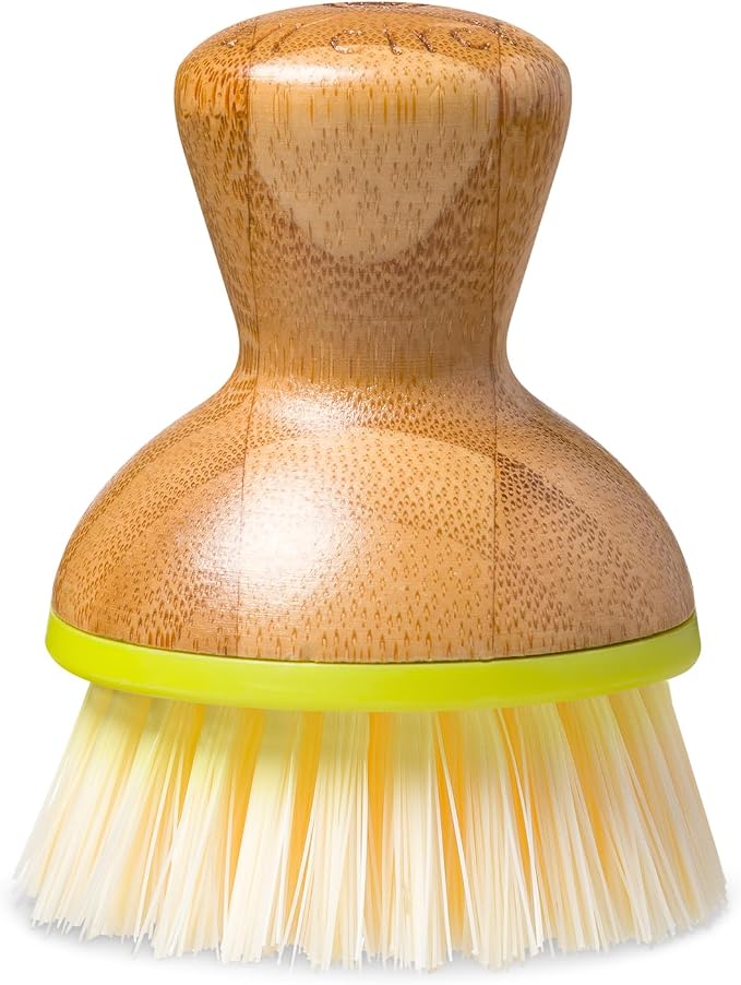 Full Circle Bubble Up Bamboo Dish Brush – Family Safe, by FULLCIRCLE