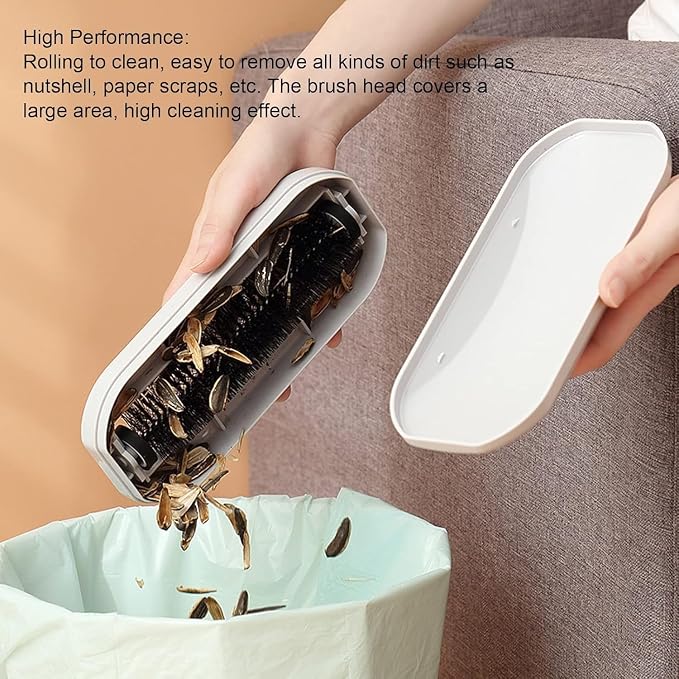 Portable Table Crumb Sweeper, Reusable Debris Brush, Carpet and Tablecloth - Image 5