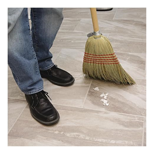 Boardwalk Corn/Fiber Brooms, Corn/Yucca Bristles, 53.5" Overall Length - Image 6