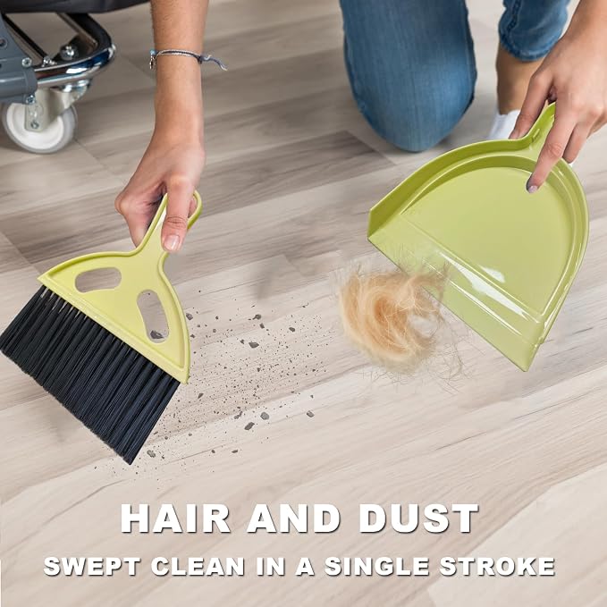 Mini Broom and Dustpan Set Small Broom - Image 2