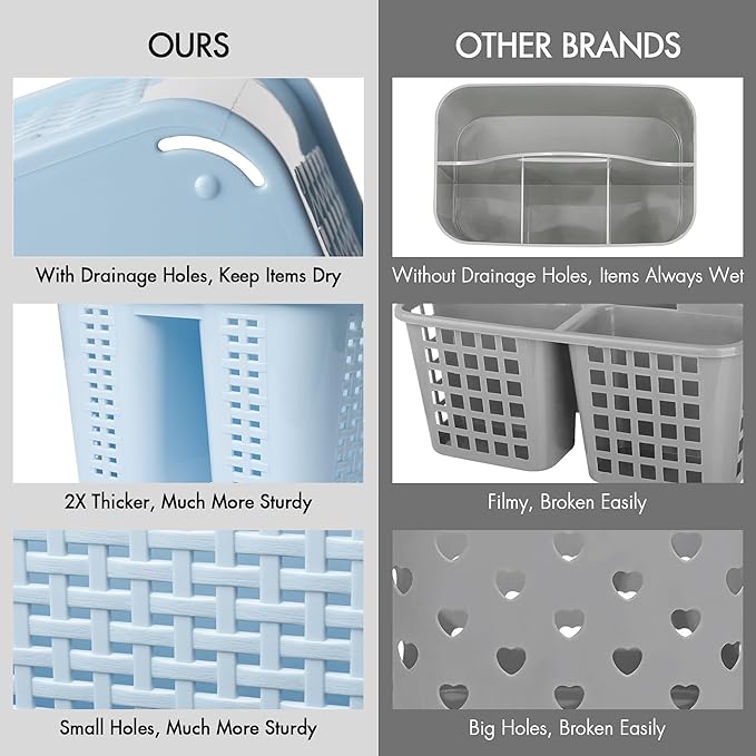 Tiawudi Portable Shower Caddy, Caddy Organizer - Image 5