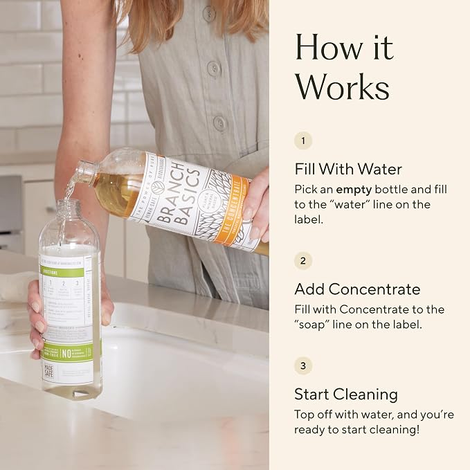 Branch Basics Concentrate + Oxygen Boost | Multi-Surface All Purpose Cleaner - Image 4