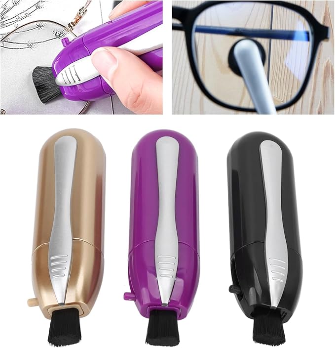 3Pcs Glasses Cleaner, Eyeglass Cleaner Portable Eyeglass Cleaning Kit, Lens - Image 7