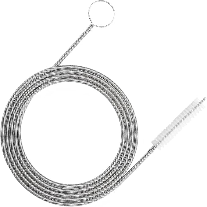 WZP Auto Sunroof Drain Cleaning Tool, 61 Inch Flexible Drain Brush, Stainless by Unknown