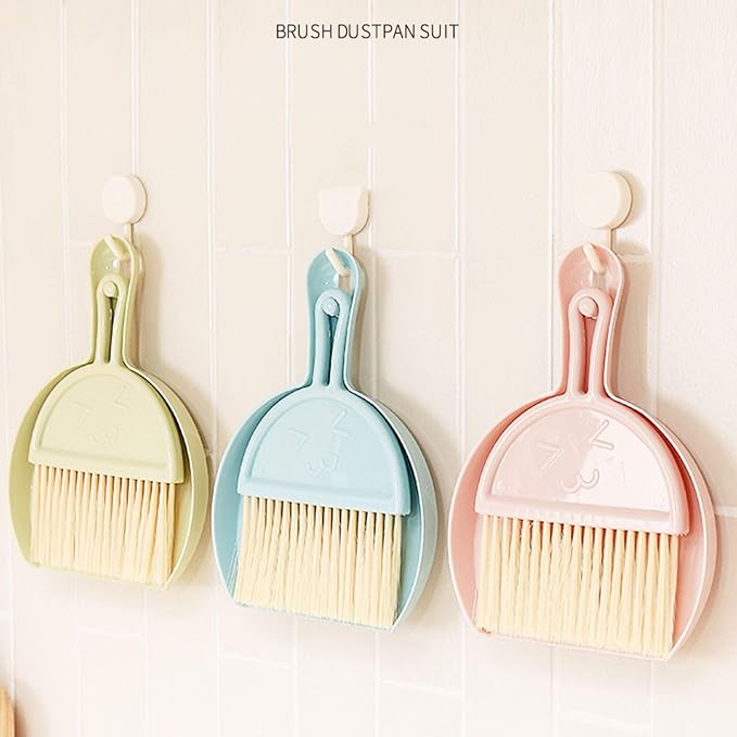Small Dustpan and Brush kit, Plastic dust Collector - Image 4