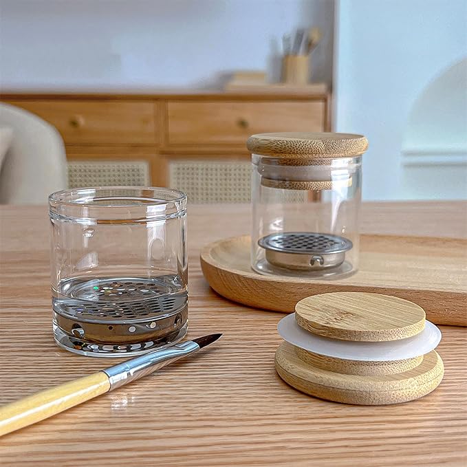 Nail Brushes Washing Cup, Dappen Dish - Image 5