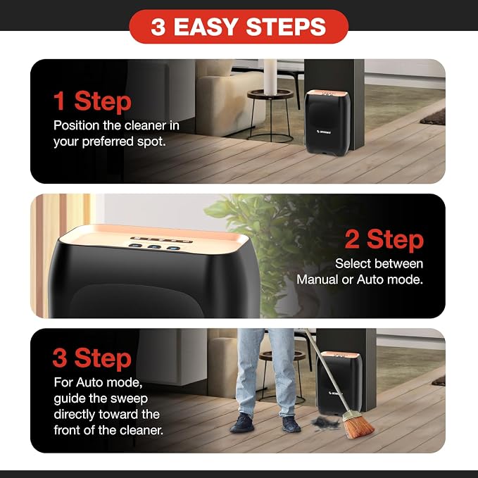 Touchless Automatic Electric Vacuum Dustpan - Image 6