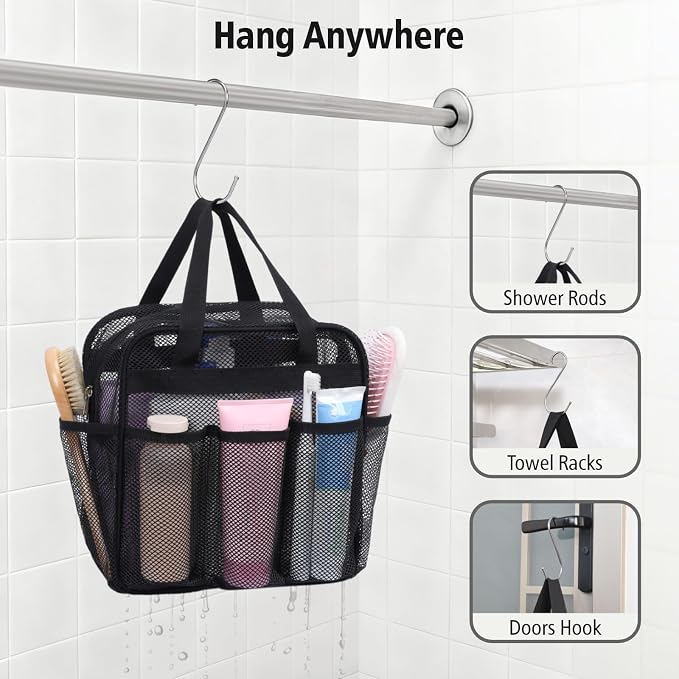 F-color Mesh Shower Caddy Portable - Image 7