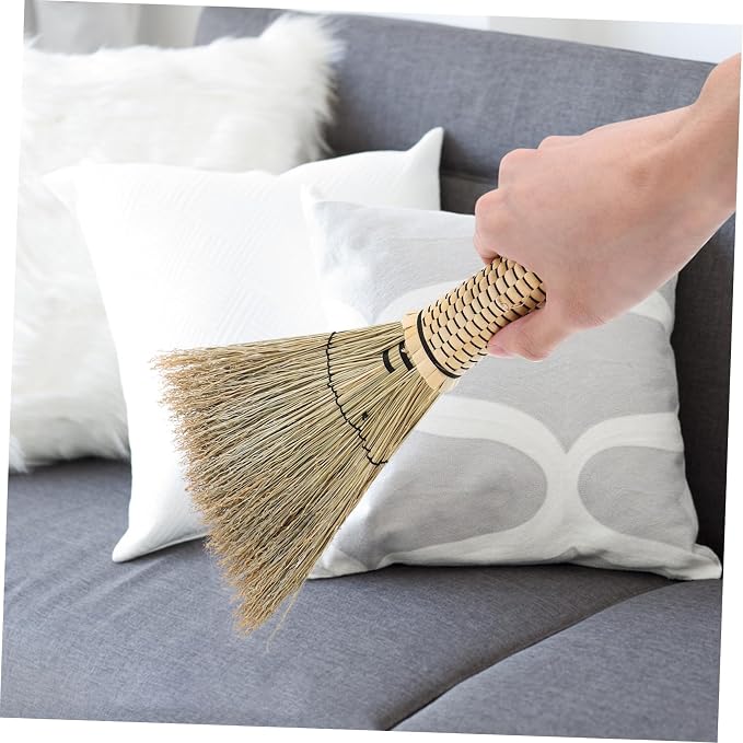 Corn Whisk Broom Handmade Woven Small Broom - Image 4