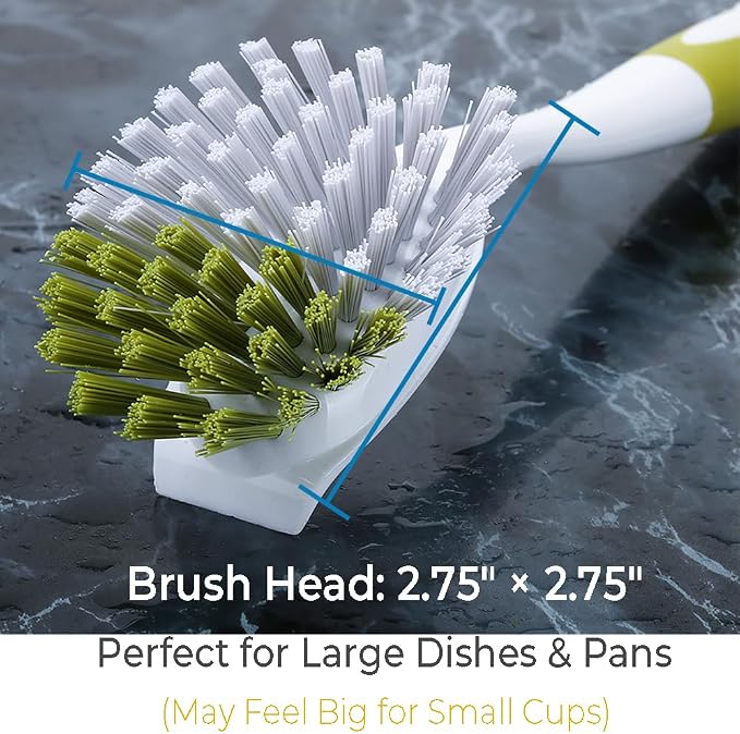 Dish Brush, Dish Scrubber & Kitchen Scrub Brush - Image 2