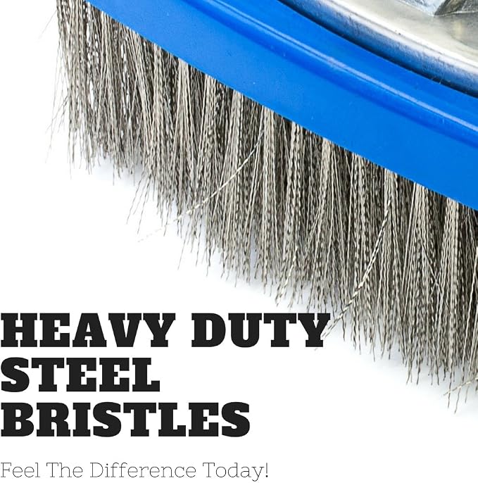 Aquatix Pro Heavy Duty Pool Brush, Durable 10" Swimming Pool Cleaner Brush Best - Image 4