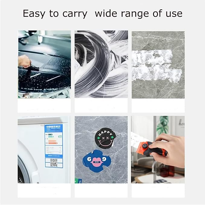 Razor Blade Scraper, 2-in-1 Double Edged Razorblade Scraper Tool - Image 8