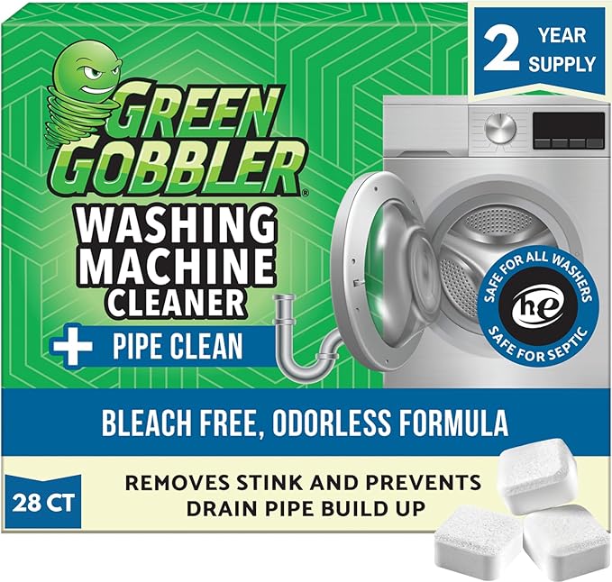 Green Gobbler Washing Machine Cleaner Tablets by GreenGobbler