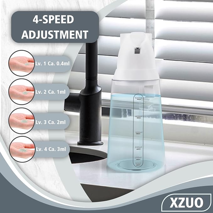 Automatic Soap Dispenser Touchless, 23.7oz/700ml, Rechargeable Liquid Soap - Image 4
