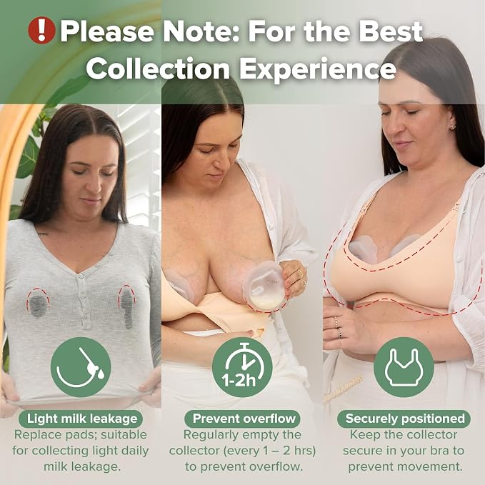 haakaa Petal Soft Silicone Milk Collector丨Discreet Leak-Protection Breast Milk - Image 7