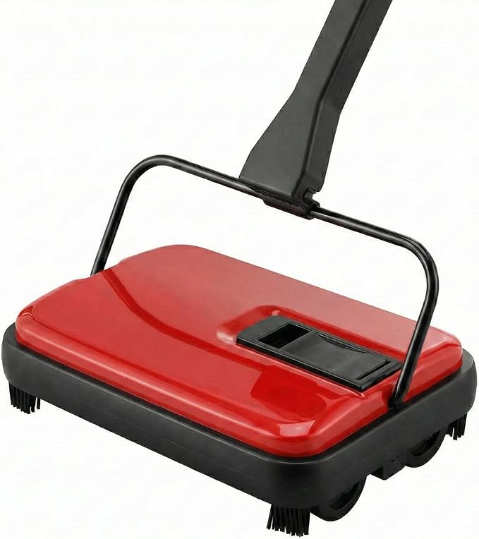 Manual Carpet Sweeper, Electric-Free Quiet Floor Sweeper by Unknown