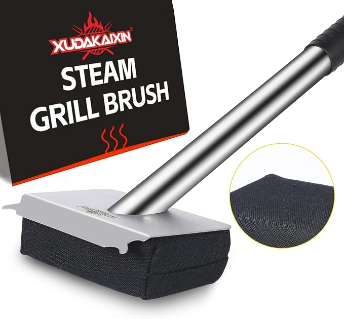 Steam Grill Brush Bristle Free, Grill Cleaner by XUDAKAIXIN