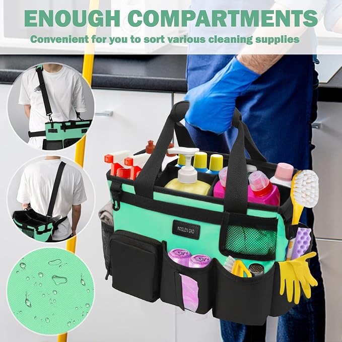 Wearable Cleaning Caddy Bag, Cleaning Supply Tote - Image 5