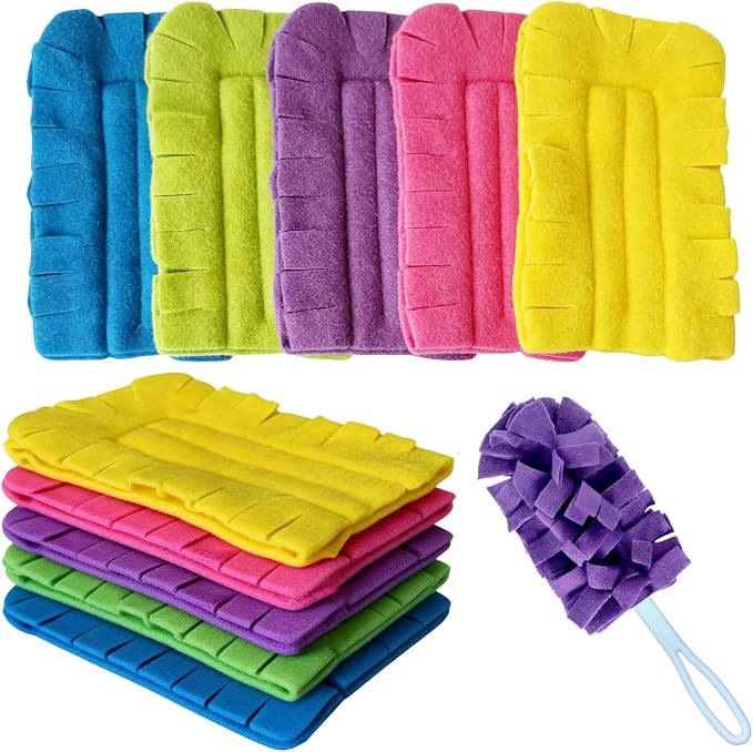 Duster Refill Reusable Fleece Duster Refills, Washable 360° Heavy Duty Dusters by Unknown
