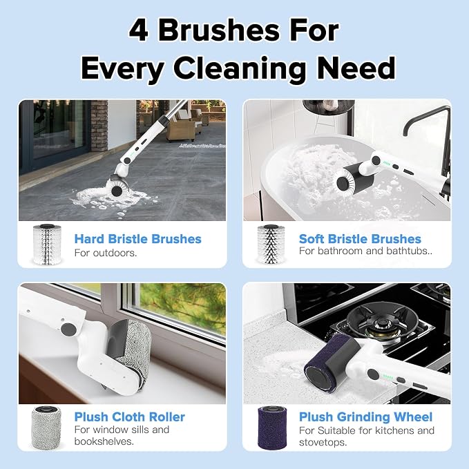Roller-Type Electric ​Cleaning Brush - Image 4