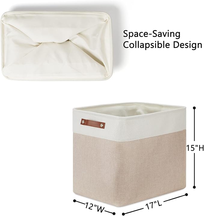 DULLEMELO Large Collapsible Storage Basket/Bin - Image 4