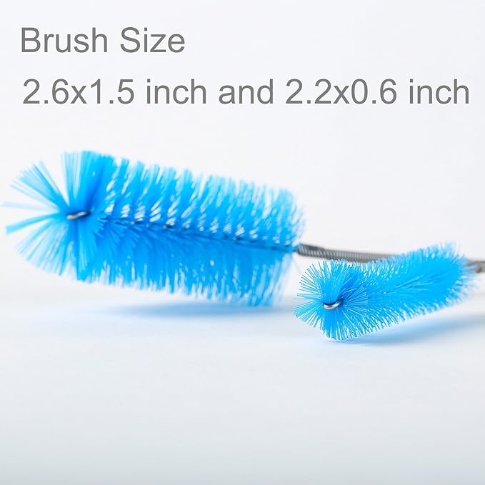 SLSON Aquarium Filter Brush Flexible Double Ended Bristles Hose Pipe Cleaner - Image 3