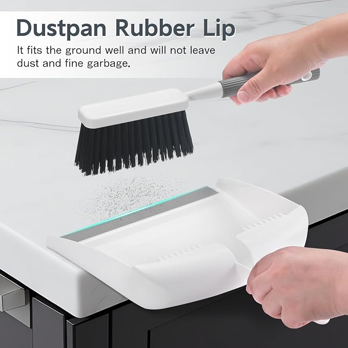 SetSail Mini Broom and Dustpan Set, Portable Cleaning Brush and Dustpan Combo - Image 3