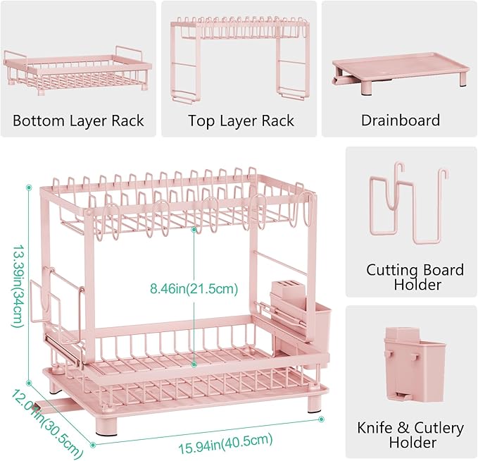 Multifunctional Dish Drying Rack - Image 6
