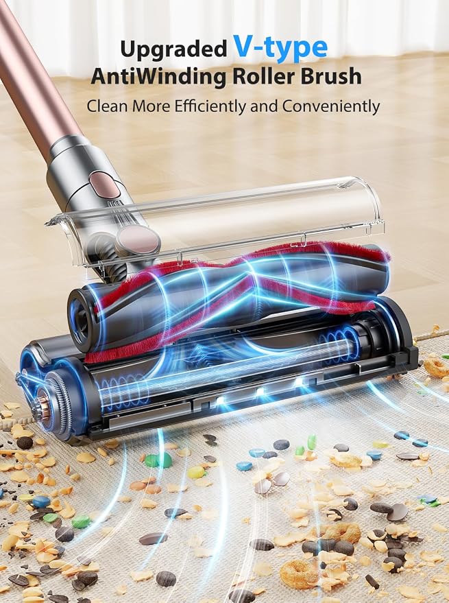 Cordless Vacuum Cleaner Handheld Vacuums 500W/45Kpa Lightweight Stick Vacuums - Image 6