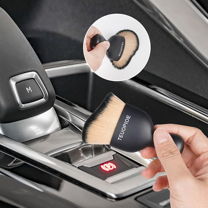 Car Interior Cleaning Brush, Car Duster Interior, Car Detailing Brush Dusting - Image 6