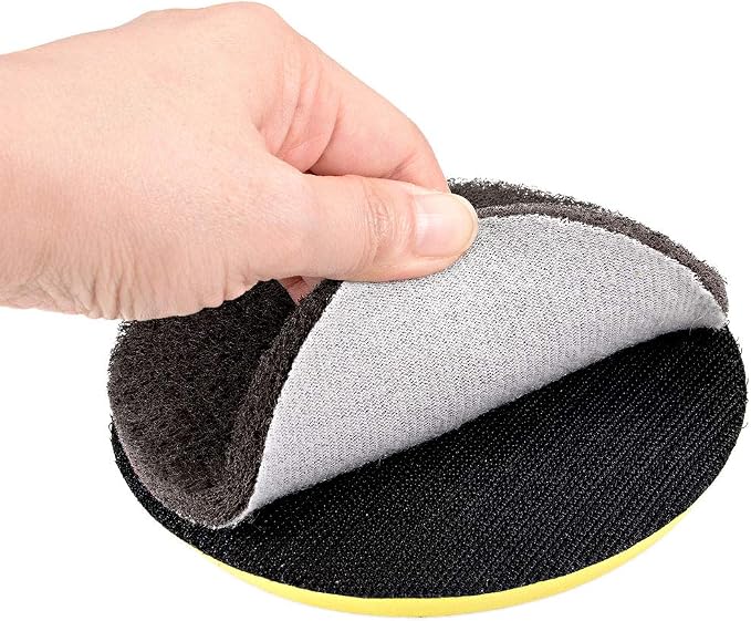 uxcell 5 Inch 1500 Grit Drill Power Brush Tile Scrubber Scouring Pads Cleaning - Image 6