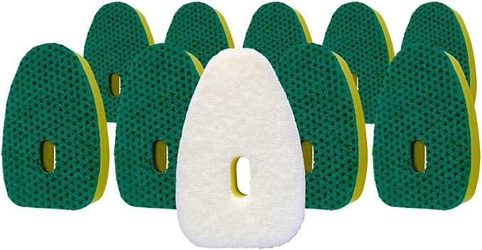 Smilyeez Green Dotted Heavy Duty Scrubbing Sponge Refill by Smilyeez