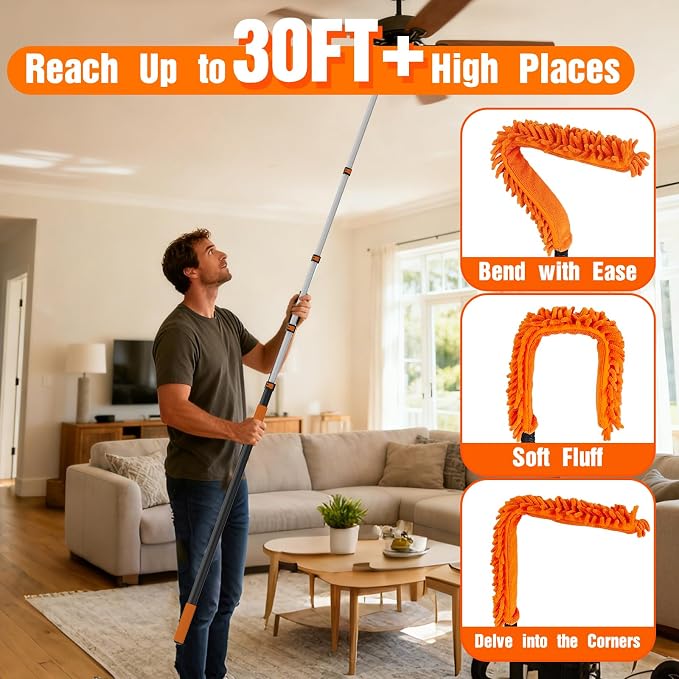 30FT Reach Duster Cleaner Kit, Dusters - Image 8