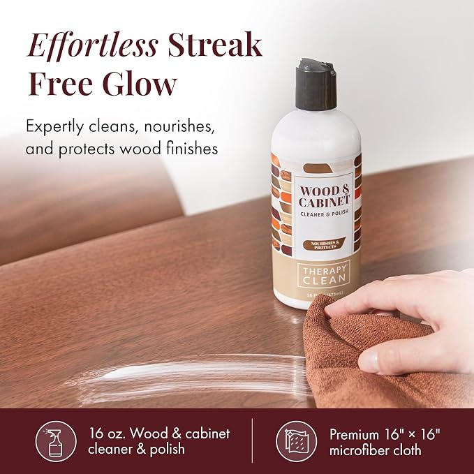 Therapy Wood Cleaner & Polish 16 oz. - Image 2
